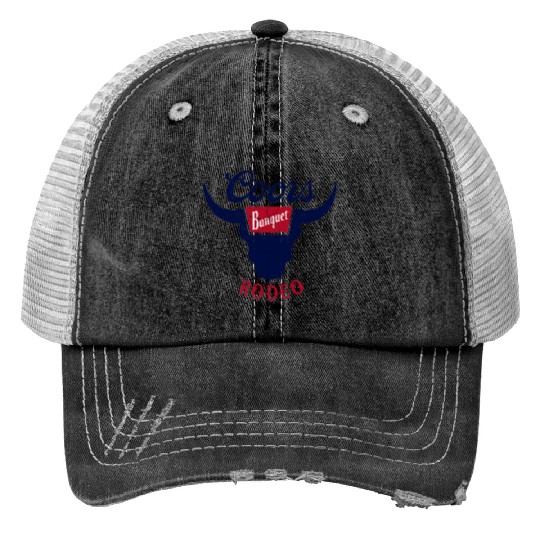CCOORS Banquet Rodeo Print Trucker Hats