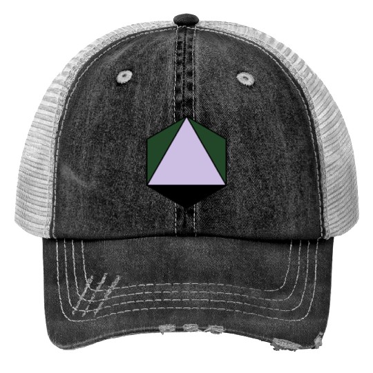 platonic solid Print Trucker Hats