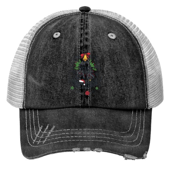Let your days be merry and bright Print Trucker Hats