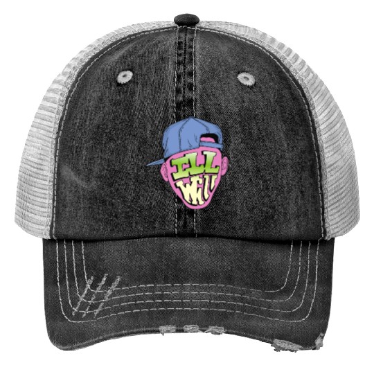 Fresh Prince of Bel Air Print Trucker Hats