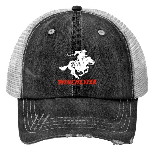 Neck Men New Winchester Rifle Men s Comes In Many Print Trucker Hats