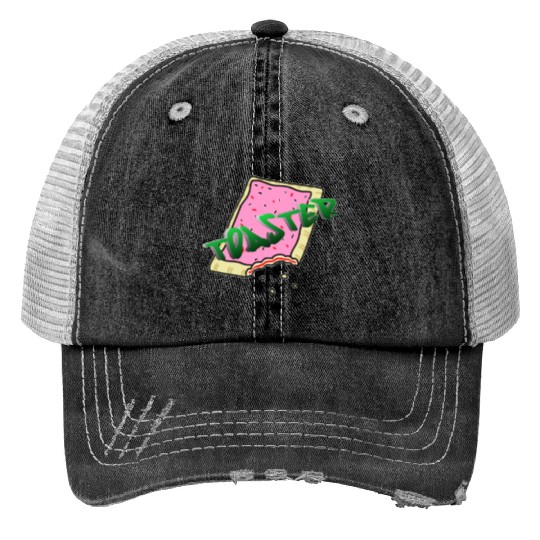 Toaster's Midnight Snack Print Trucker Hats