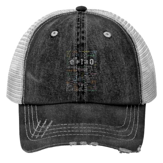 Electrical Engineering Exponential Formula Print Trucker Hats