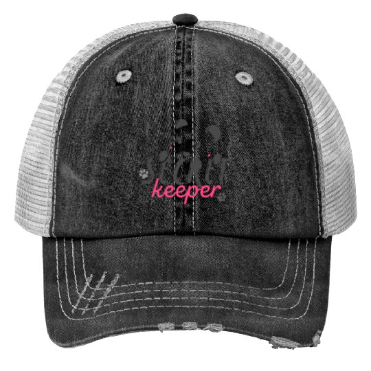 Teddy bear secret keeper Print Trucker Hats