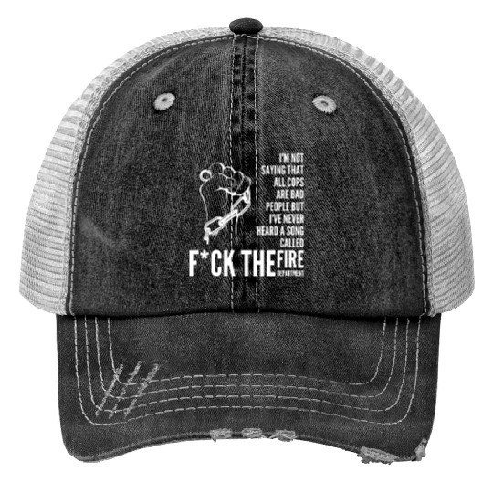 ACAB Black Lives Matter, End Police Brutality Print Trucker Hats