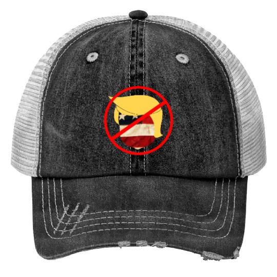 anti trump - dump trump 2020 Print Trucker Hats