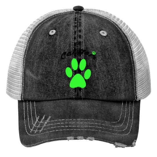Cat Noir Of Miracle Ladybug Print Trucker Hats