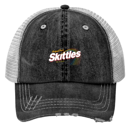 skittles Print Trucker Hats