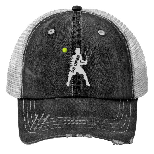 US Open Tennis Championship Print Trucker Hats