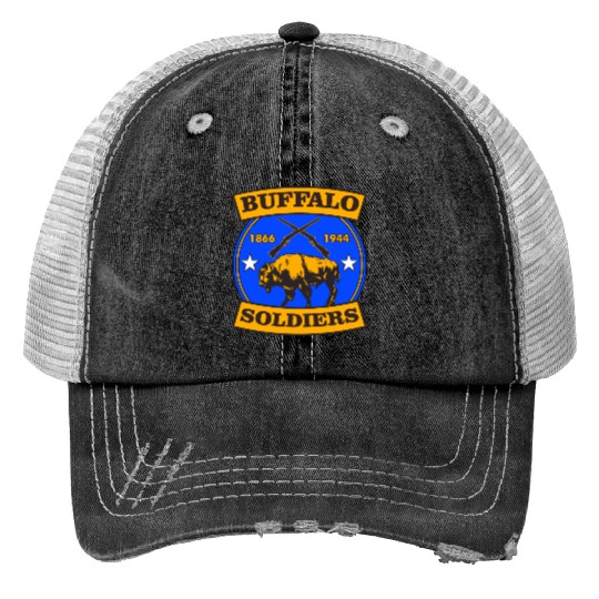 BUFFALO SOLDIERS Print Trucker Hats