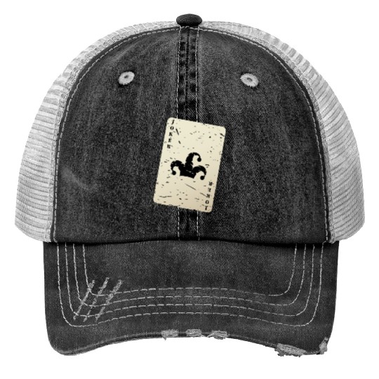 Joker card Print Trucker Hats