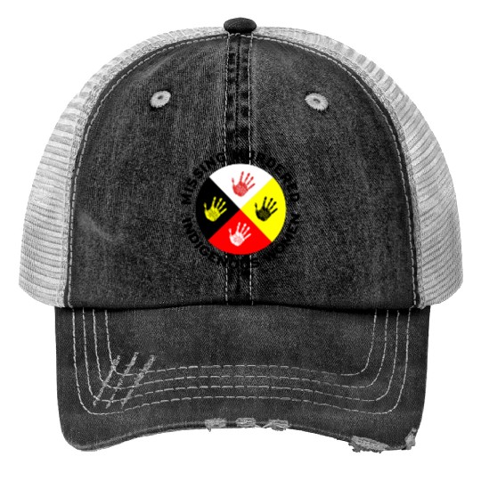 Missing Murdered Indigenous Women Print Trucker Hats