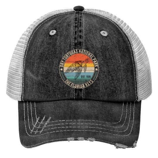 Dry Tortugas National Park Print Trucker Hats, Florida Keys