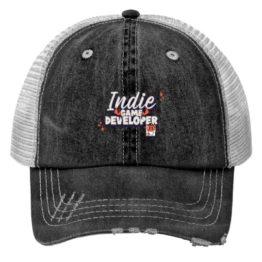 indie game developer Print Trucker Hats