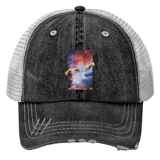 Creazione di Michelangelo Print Trucker Hats