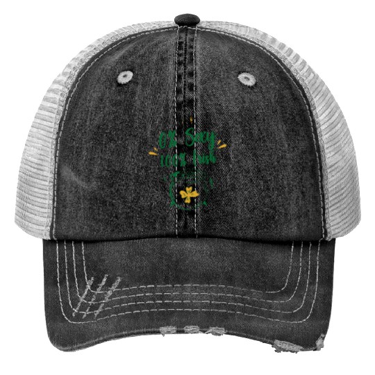 0 Percent Sexy 100 Percent Irish Gaelic Ireland Print Trucker Hats