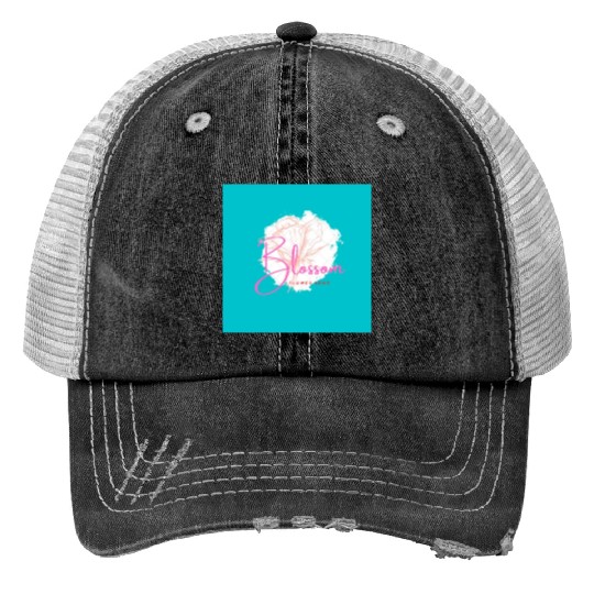 Blossom Print Trucker Hats