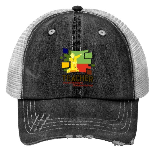 teacher's day Print Trucker Hats
