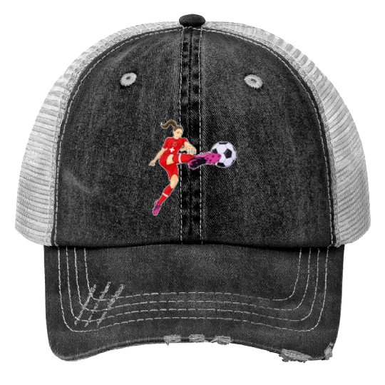 Swiss National Soccer Team I Football Switzerland Print Trucker Hats