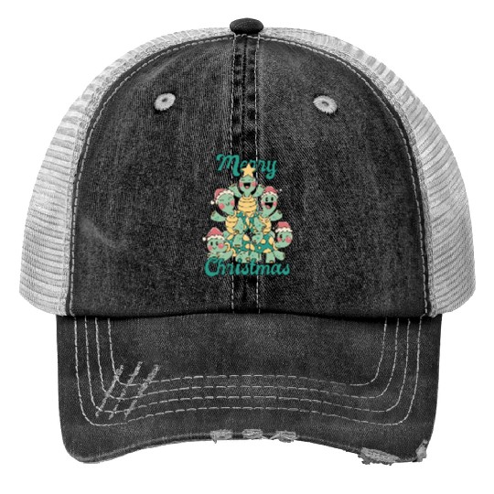 Cute Koala Gingerbread Cookies For Christmas X-mas Print Trucker Hats