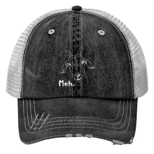 Goat Whisperer Funny Animal Print Trucker Hats