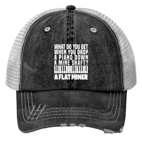 Music Teacher Print Trucker Hats