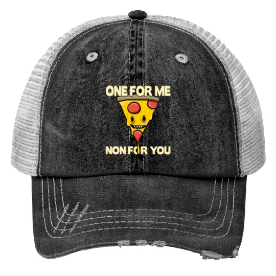 Pizza lover Print Trucker Hats