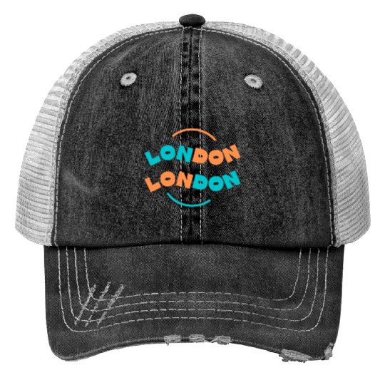 LONDON PRIDE Print Trucker Hats