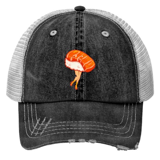 Sushi Print Trucker Hats