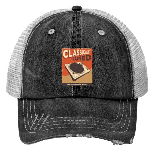 Classically Trained Print Trucker Hats