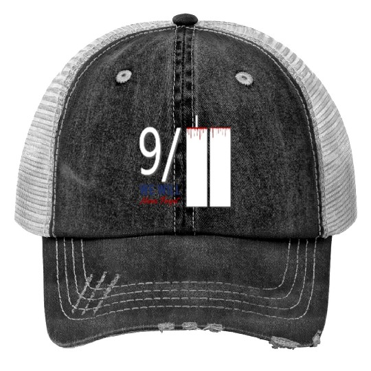 Patriot Day 9 11 Twin Towers New York USA Amerika Print Trucker Hats