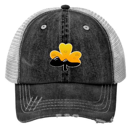 vintage st patrick sunrise Print Trucker Hats