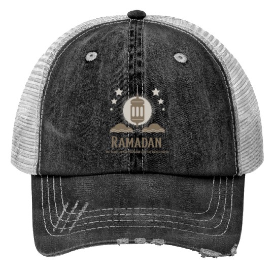 Ramadan Print Trucker Hats