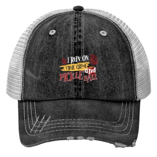 True Crime Murder Spy Crime Interest Gift Idea Print Trucker Hats