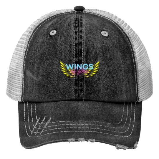 Wings of fire Print Trucker Hats