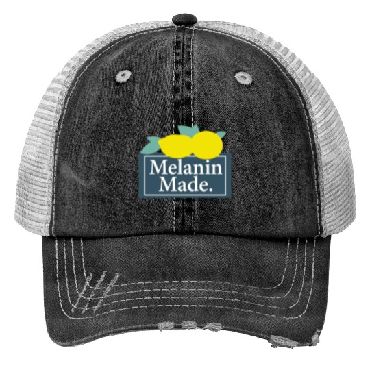 Melanin Made Print Trucker Hats