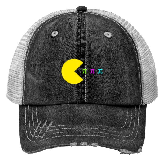Video Game Pi Day Gamer Math Teacher Kids Boys Men Print Trucker Hats