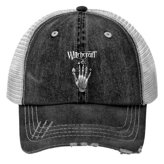 Best of hand Witchcraft Exselna Print Trucker Hats