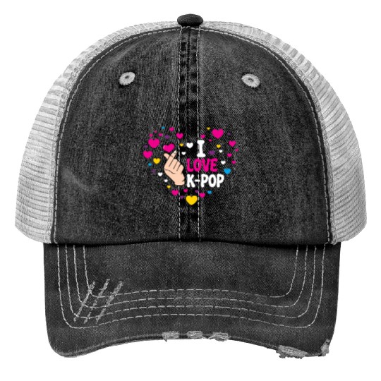 K-Pop K-drama Korean Music KPop Kdrama Gift Print Trucker Hats