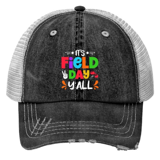 It's a field day y'all Print Trucker Hats