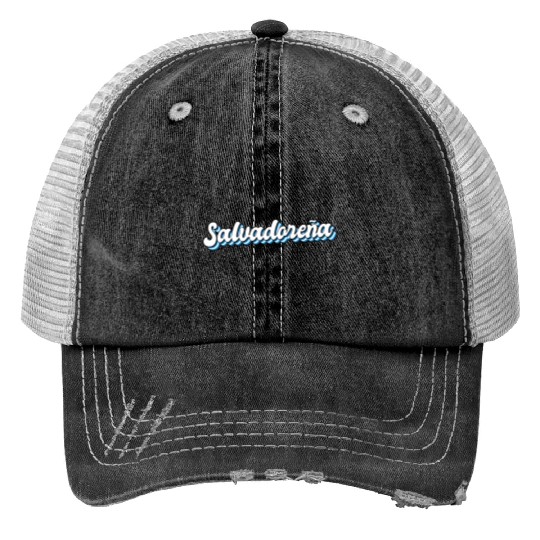 El Salvador Print Trucker Hats