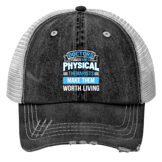 Kinesiologist Physical Therapist Sport Science Print Trucker Hats