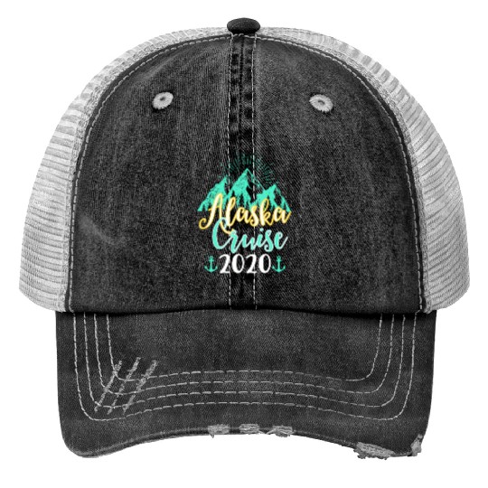 Alaska Cruise 2020 Print Trucker Hats