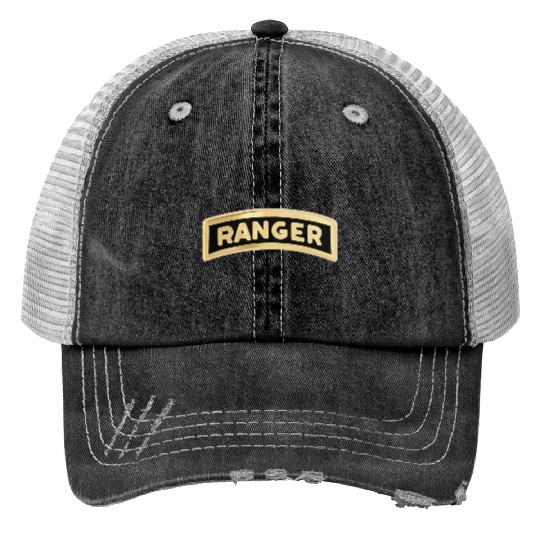 us army ranger tab enameled Print Trucker Hats