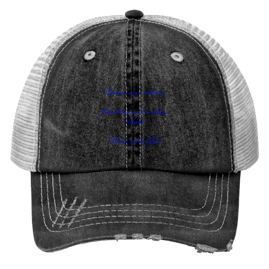 Sweet Tea Print Trucker Hats