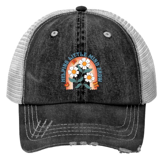 Teacher Assistant Print Trucker Hats