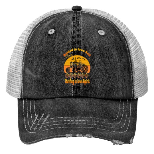 iowa Print Trucker Hats