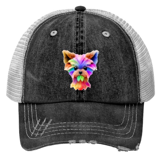 Chi Chihuahua Dog Mom Print Trucker Hats