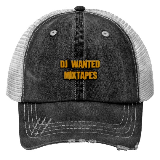 Popular Youtube Mixtape Dj Logo Print Trucker Hats