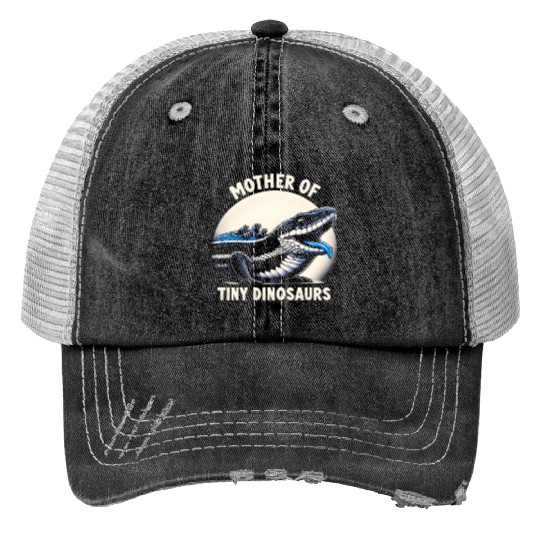Lizard Collector Reptile Lover Blue Tongue Skink Print Trucker Hats